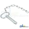 A & I Products Pin & Chain;, Implement Jack 3" x3" x1" A-500231 - alternate 1